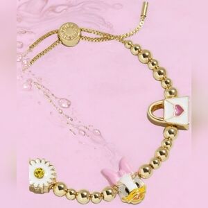NEW Disney Daisy Duck Pisa Charm Bracelet Officially LIcensed Disney Product NWT